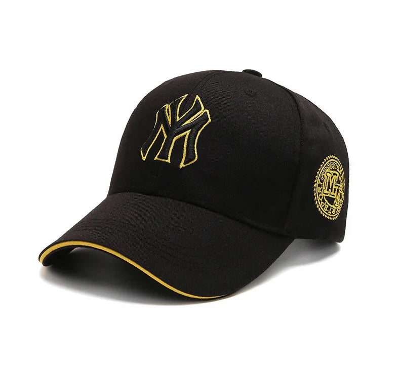 Hat Men's Casual Korean Version Outdoor Versatile Sunscreen Embroidery Letter Cap Couple Baseball Cap Women's Fashion Sunshade