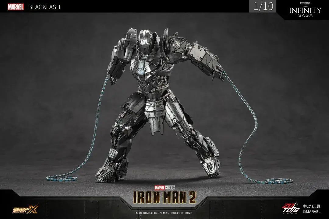 ZD Toys 1/10 Iron Man Figurines MK30 Iron Patriot Blacklash Figures MK33 MK39 MK17 MK21Action Movie Model Adult Collect Gift