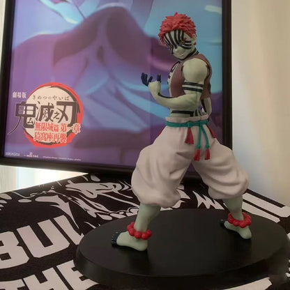 In Stock Bandai Original Genuine Banpresto Anime Yaiba Akaza Vibration Stars Plus 14cm Model Toy Figur
