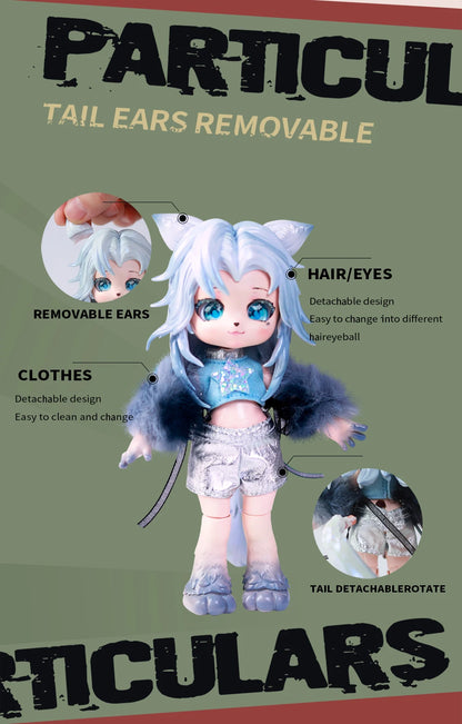 ICY DBS Dream Fairy Maytree OB11 doll 14cm Animal Body Beast series Collectible Cute Animal 13cm SD gift BJD