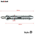 MwOiiOwM Metal Anal Beads Butt Stimulation Prostate Massager Stainless Steel Anus Plug Erotic Sex Toy for Women Men