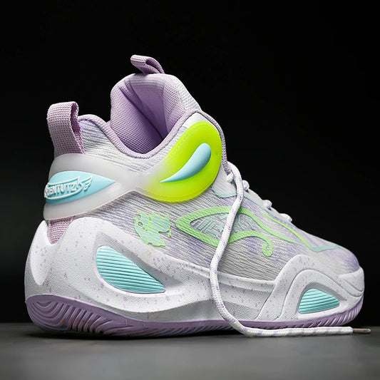 Men Basketball Shoes High Quality Athletic Trainer Light Sneakers Women Unisex Breathable Unisex Outdoor Non-slip Sports Shoes