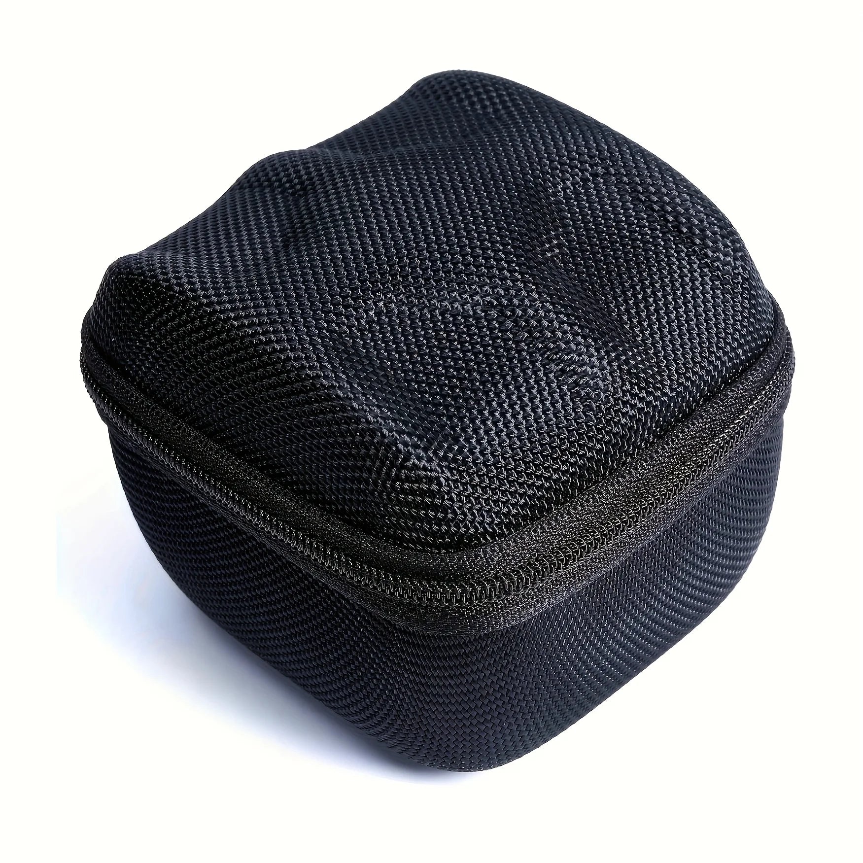 1pc Black Watch Storage Box - Hard Case W/Soft Pillows, Velvet Lined for Jewelry & Watches Protection