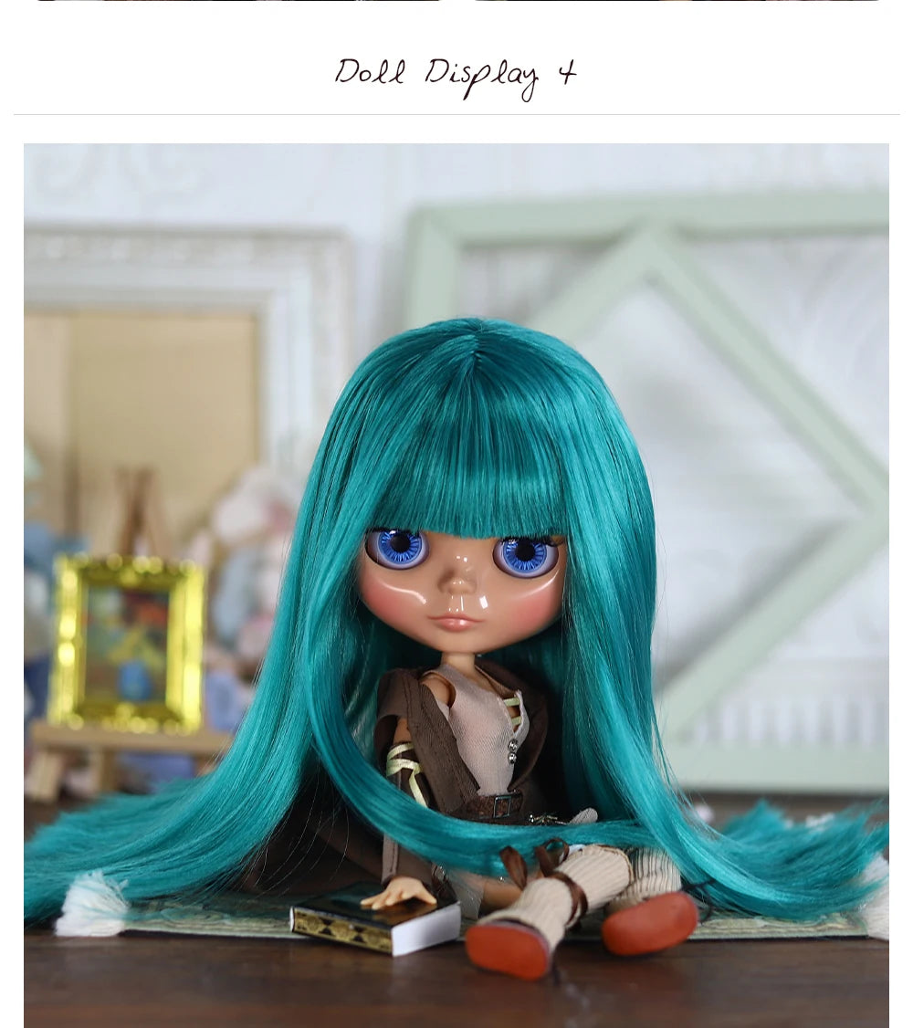 ICY DBS Blyth doll White Skin Glossy face Matte face Joint body with hand set A&B 1/6 bjd suitable diy makeup Special price