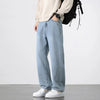 Spring Autumn New Men's Straight Vintage Fit Jeans Casual Trousers High Quality Male Korean Fashion Baggy Wide Leg Denim Pants