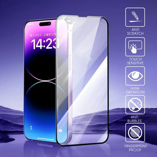 1-3Pcs HD Clear Glass Screen Protector for iPhone 16 17 Pro Max Tempered Glass Protection for iPhone 17/17Pro/17ProMax/17Air