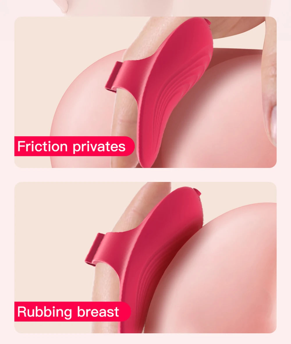 G Spot Mini Finger Vibrator Adult Products Female Masturbation Lesbian Sex Toys Clitoris Stimulator Erotic for Woman Couples