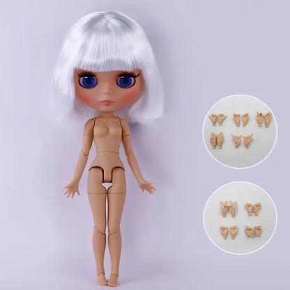 ICY DBS Blyth Doll Tan Skin Matte Face With Eyebrows Special Price 1/6 BJD JOINT body Neo Anime