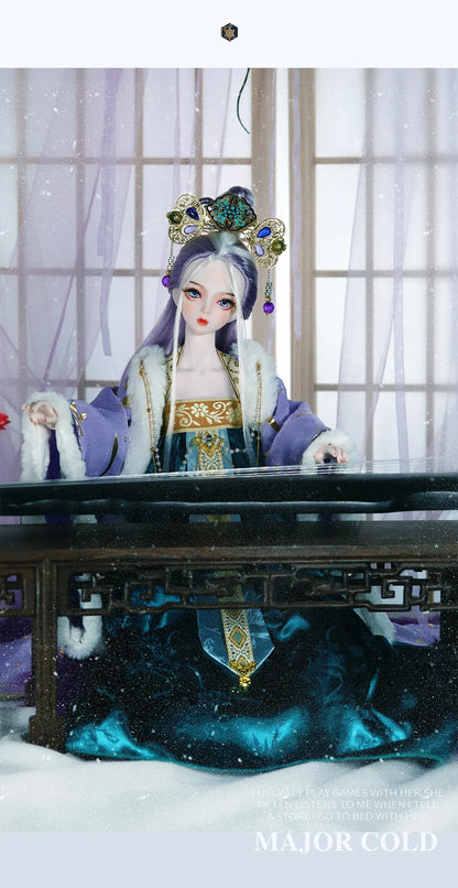 DBS 1/3 BJD toy Dream Fairy Season Series mechanical joint Body hand-painted makeup high quality 60cm collection doll sd