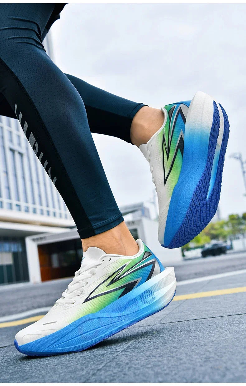 Men's Running Shoes Outdoor Sneakers Breathable Mesh Off-road Luxury shoes Trainer Shoes Couple Cushioning Race Non-Slip Fashion