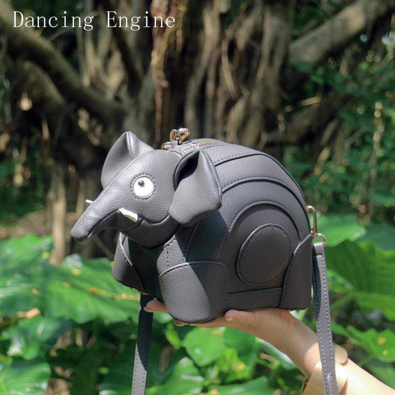 Women's Novelty Shape PU Leather Shoulder Bag – Evening & Party, 3 Colors