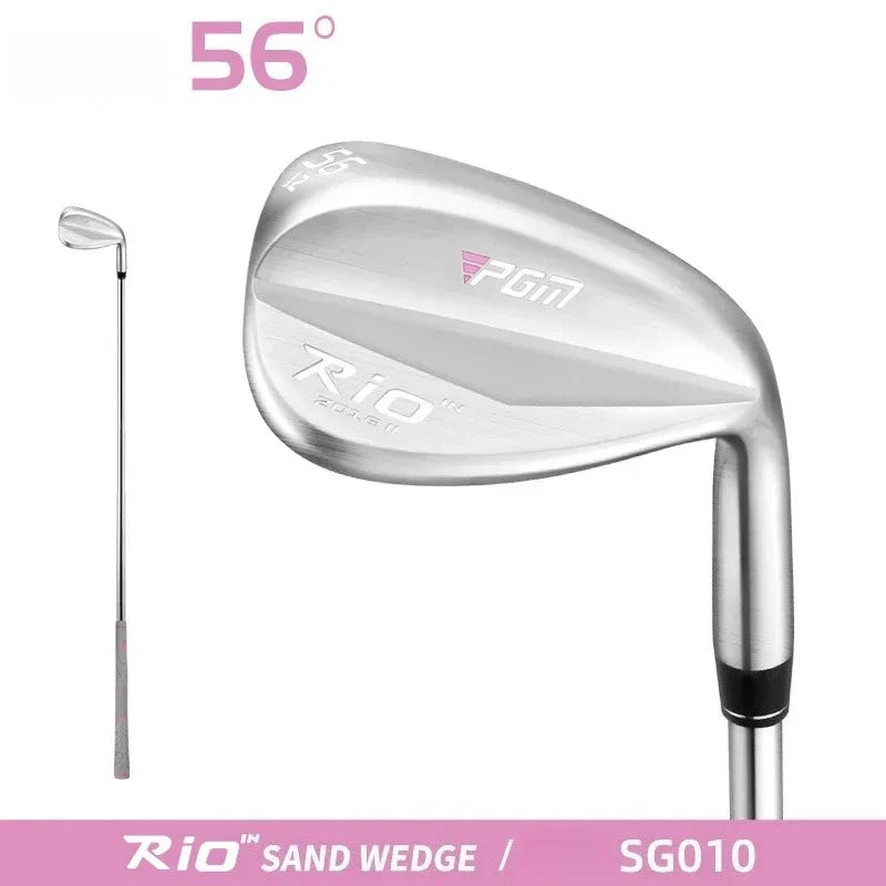 Men Women Golf Clubs Sand Wedges 52/56/60 Degrees Silver Stainless Steel Rod Head Club SG010