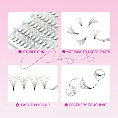 Premade Volume Fan Lash Extensions – 320 Fans