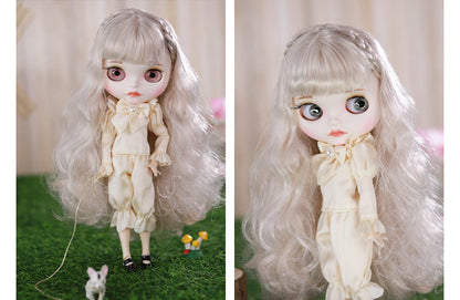 ICY DBS Blyth doll bjd joint body white black skin temperament skirt casual sports skirt 1/6 toy 30 cm girl gift anime SD