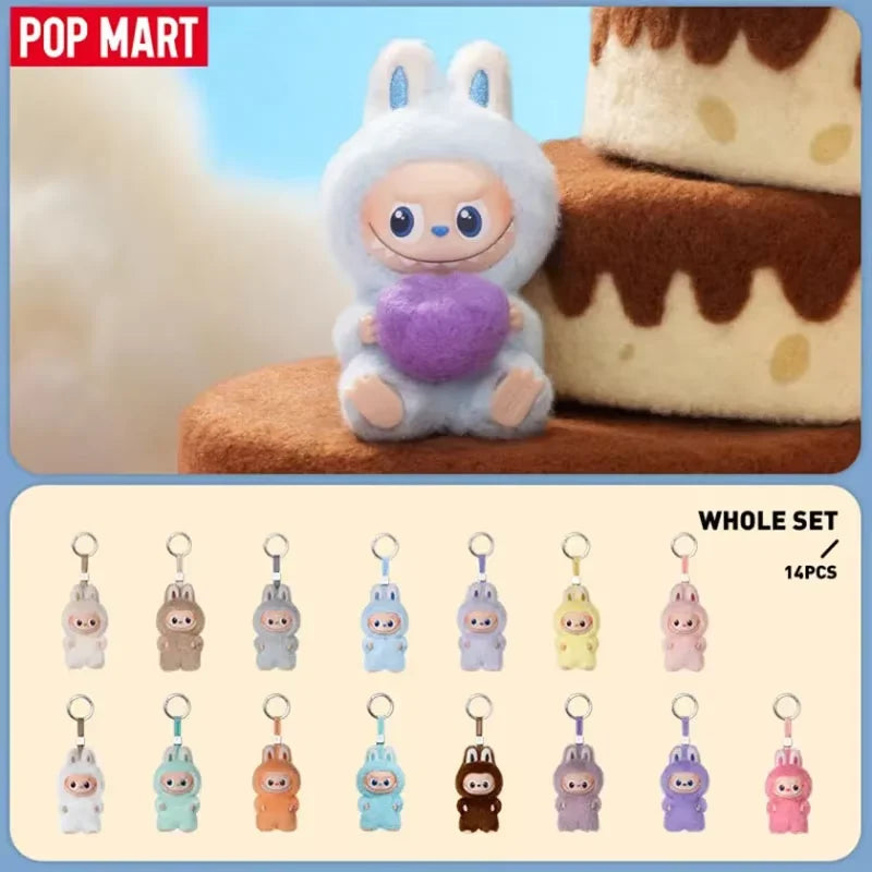 POP MART LABUBU THE MONSTERS PIN FOR LOVE Series Vinyl Plush Pendant Blind Box Guess Bag Mystery Box Toys Doll Cute Anime Figure