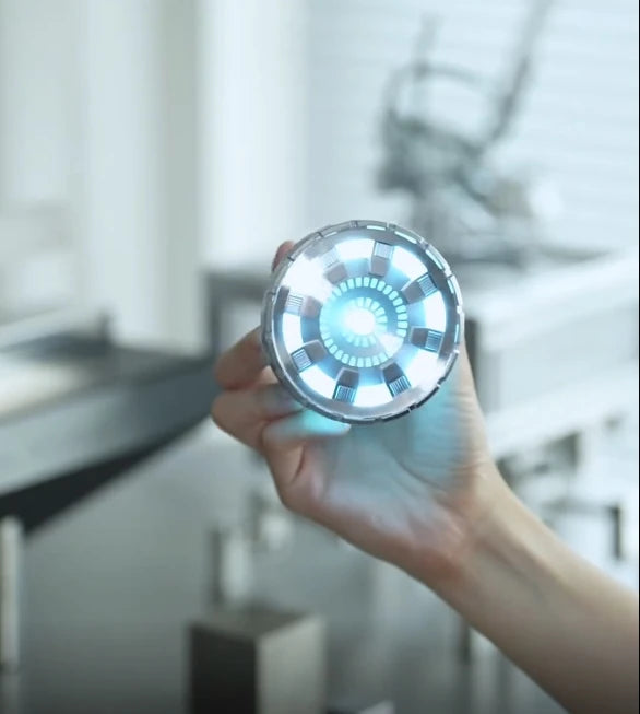 Iron Man Arc Reactor MK3 Generations Tony Stark Hcmy Edition stark industries Figure Led Light Palladium Element Chest Lamp