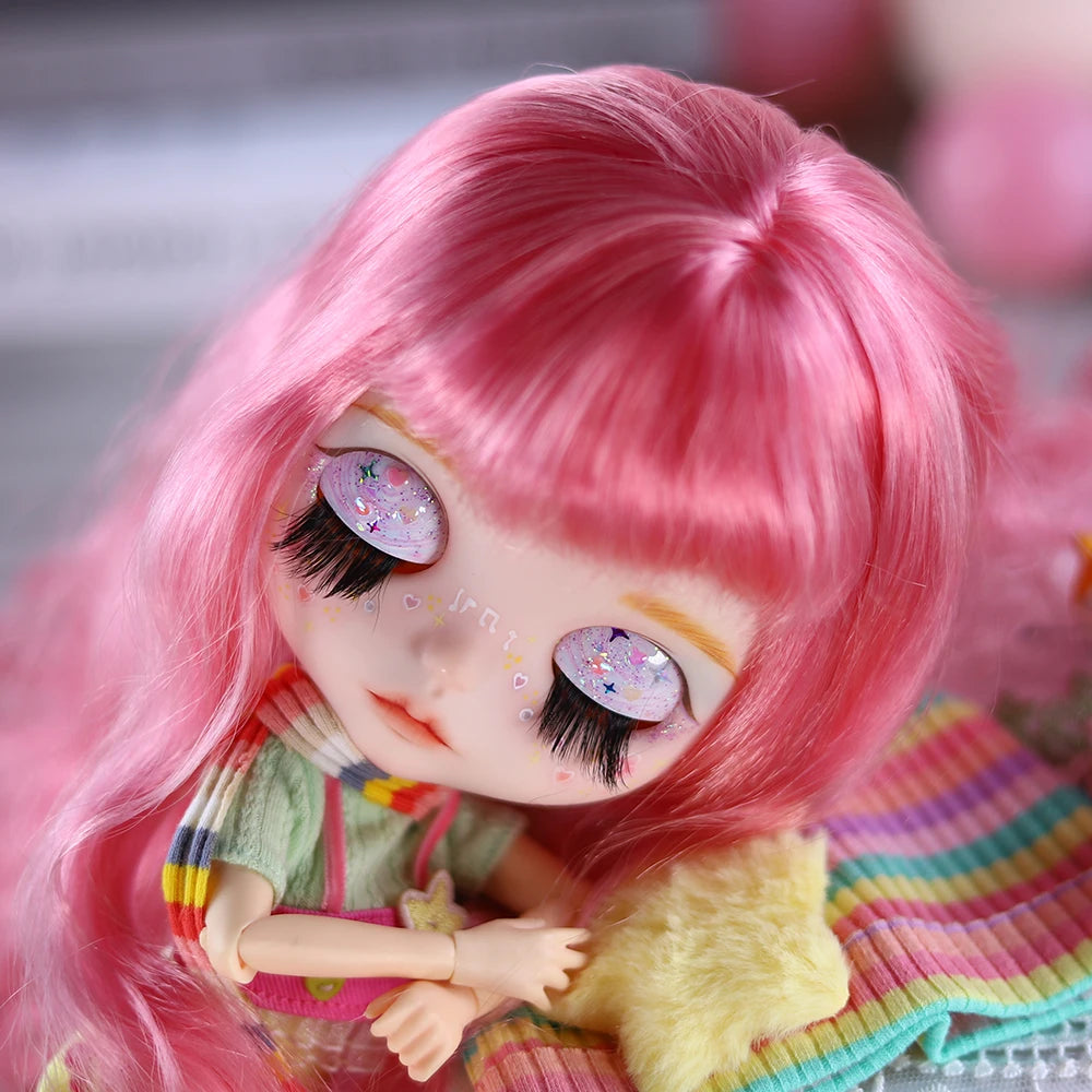 ICY DBS Blyth 1/6 doll hand-painted set dopamine girl double eyelid long eyelashes sleeping eyes doll set SD