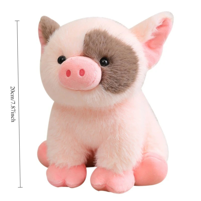 Puppy Kitten Starter Toy, Gentle Plush Pig - Ultra-Soft Bite-Sized Teething Toy, Safe for Small Breeds & Training Development