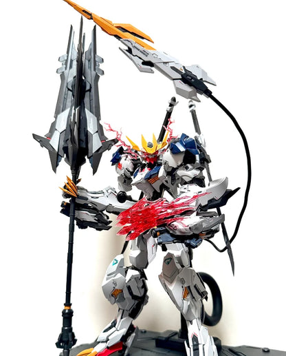 In Stock WOLF Second Batch of Repaired Version Model 1/100 MG Barbatos Wolf King GK Assembled Model Kit Movable Doll Robot