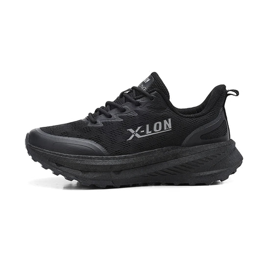 Men's Hiking Shoes Walking shoes Off-road Shoes Mesh Jogging Sneakers Non-Slip Outdoor Couple Trainer Race Breathable