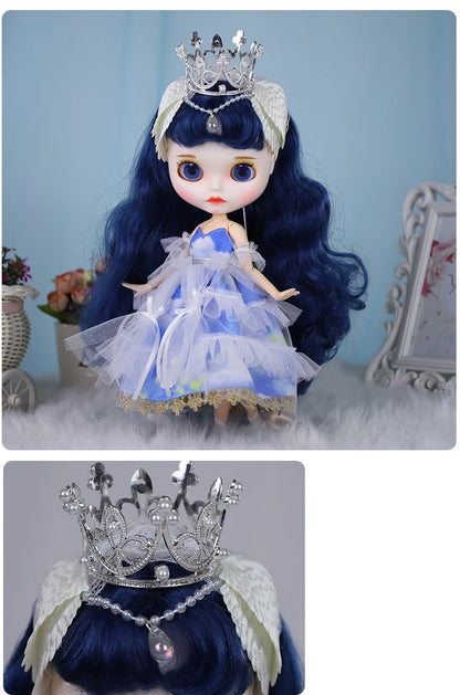 ICY DBS Blyth Doll 1/6 Clothing Joint Body Princess Dress Casual Clothing Toy Gift