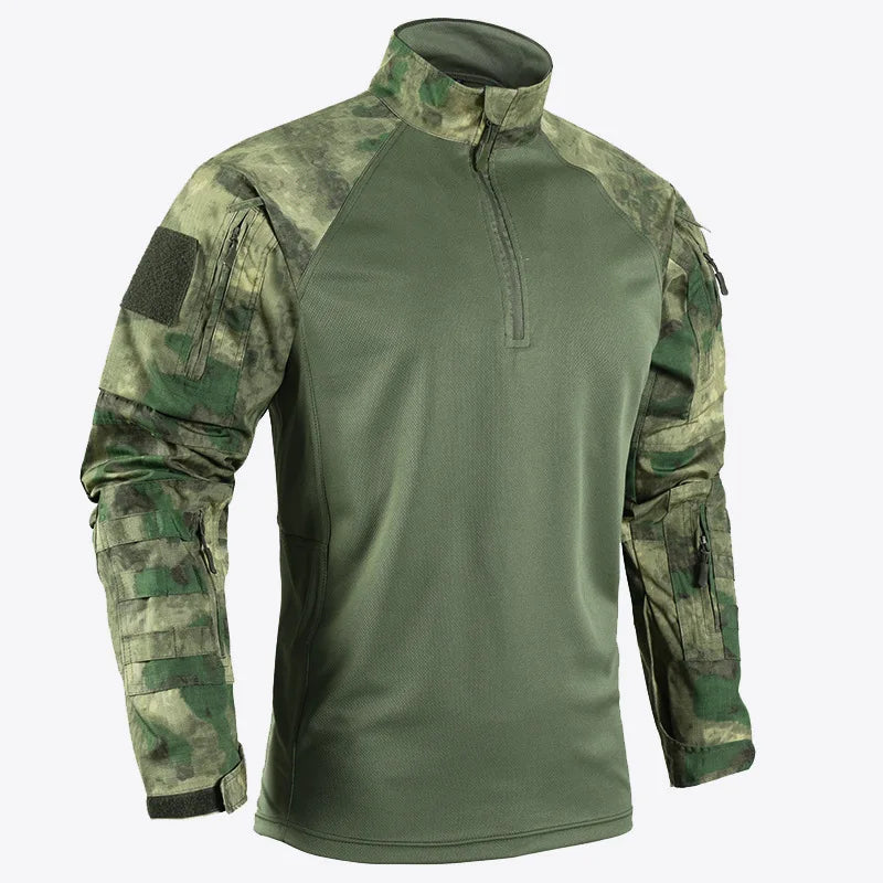 UF PRO Pioneer Frog Suit Summer Quick Drying Training Top G3 Tactical Clothing CP Camouflage Bullet Camping and Hunting T-shirt