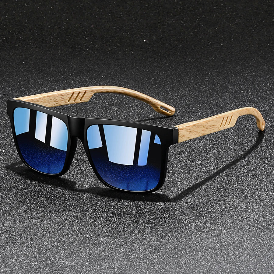 Fashion Vintage Square Colorful Square Frame Sunglasses Men Women Fishing Driving Fashion Brand Designer Lightweight Sun Glasses