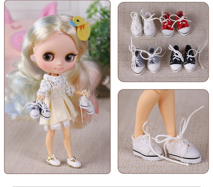 ICY DBS Middie Blyth Doll Shoes For DODO Doll OB11 Body Boots Suit 20cm Height Middie