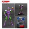 ZD Toys Avengers Legends Iron Man Spider Man Thor Captain America Thanos Hulk War Machine Action Figures Gif