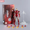 ZD Toys Iron Man Action Figure Joint Movable MK1 MK3 MK6 MK7 MK42 MK45 MK50 MK85 MK17 MK33 MK39 Adult Collection Figure Gift