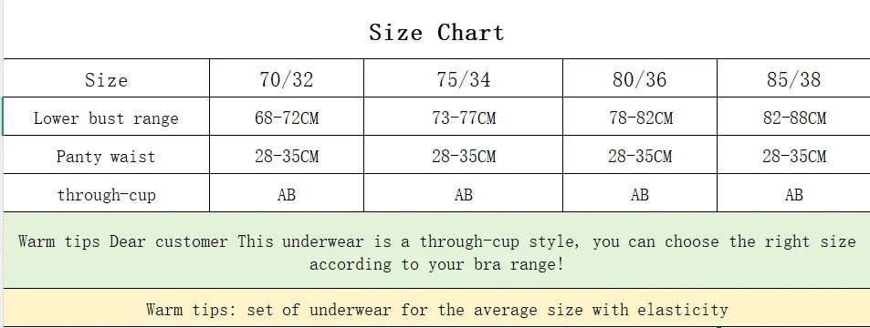 Women's Rabbit-Ear Triangle Bra Set