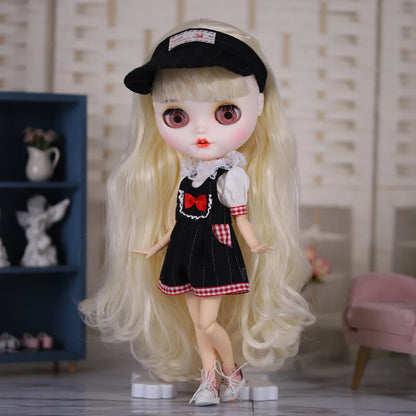 DBS Dress for Blyth Doll ICY Licca Set Casual Clothing Anime Doll Clothes