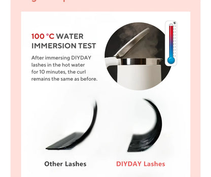 48-Row W-Shape Premade Lash Extensions