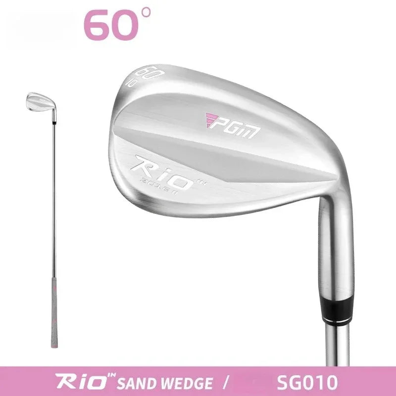 Men Women Golf Clubs Sand Wedges 52/56/60 Degrees Silver Stainless Steel Rod Head Club SG010