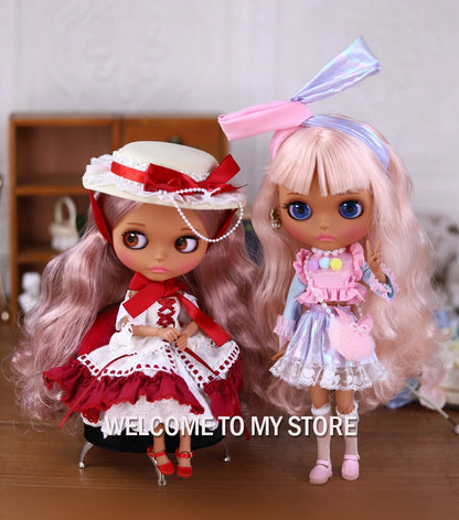 ICY DBS Blyth Doll BJD Joint Body dark Skin Set 1/6  30cm Girl  Gift Anime SD