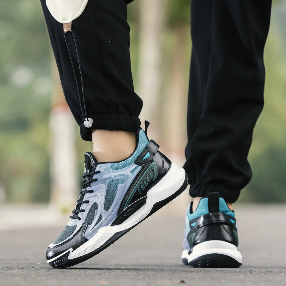 Men's Running Shoes Breathable Mesh Lightweight Comfortable Casual Travel Shoes Soft Bottom Anti-slip Wear-resistant Sports S...