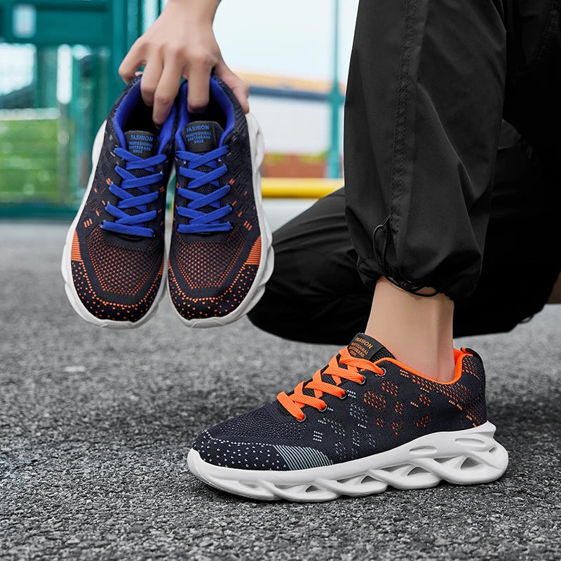 Men’s Breathable Cushioned Running Shoes