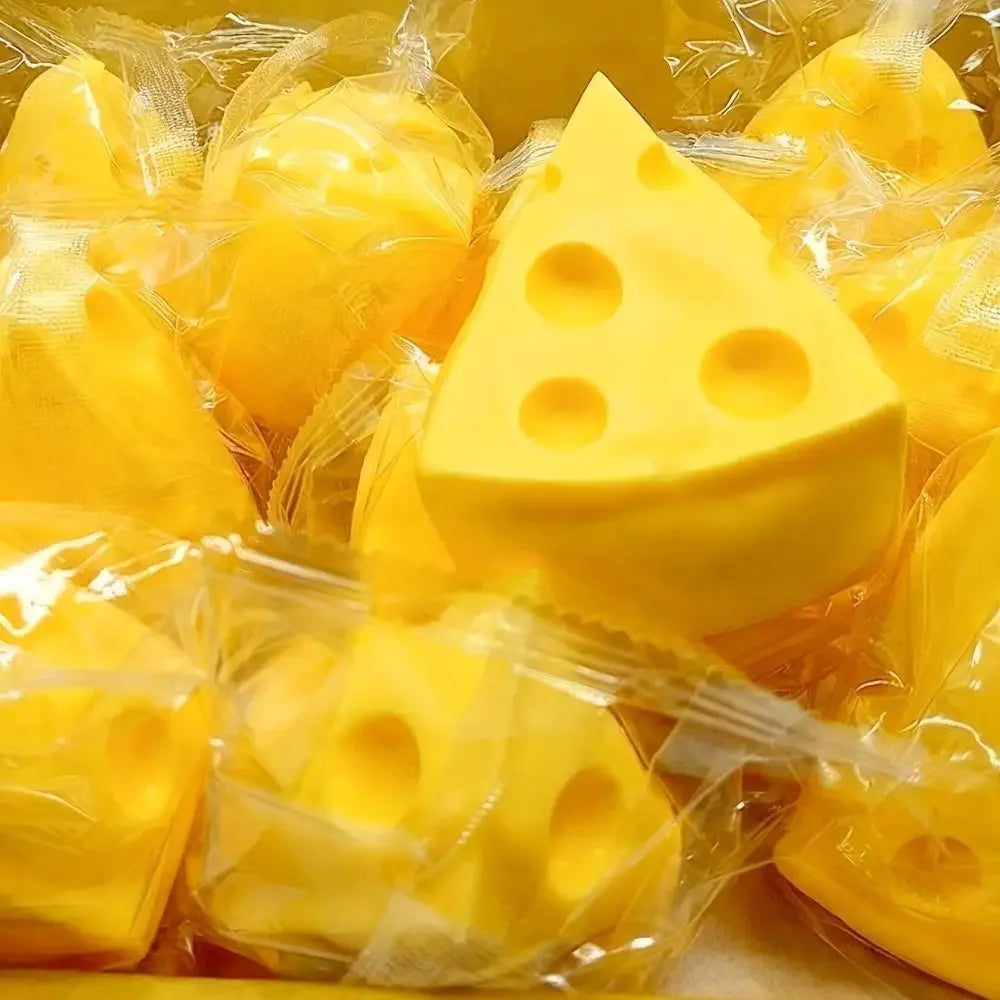 Multi Slow-Rising Squishy, Random Includes: Cheese Squeeze Toys, Steamed Buns And Dumplings,Long Butter Bread,Bear Squishy Toys.