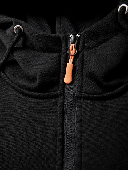 Men's Multi-Pocket Zip-Up Hoodie
