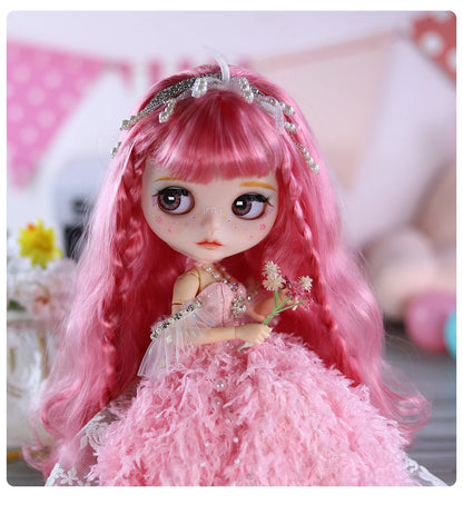 ICY DBS Blyth 1/6 doll hand-painted set dopamine girl double eyelid long eyelashes sleeping eyes doll set SD
