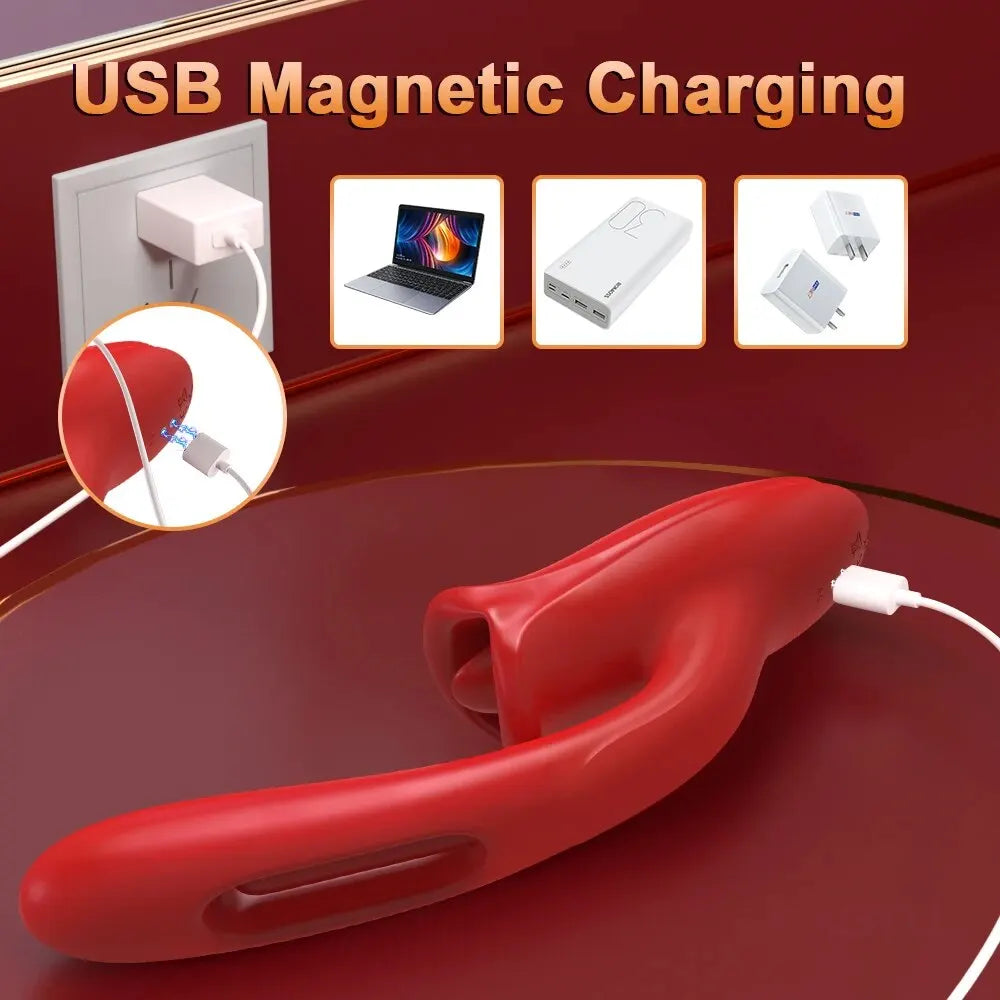 Dual-Action Suction Personal Massager