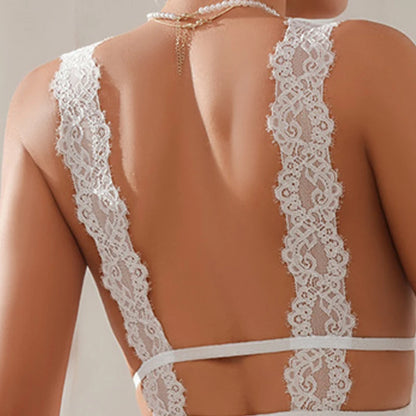 Lace Sling Women's Pajamas Lingerie Panties Set Night Dress Sexy Clothing Female Nightgowns Hot Home Wear Sundress For Sleeping