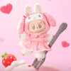 POP MART Labubu Monsters Sanrio Characters Series Vinyl Plush Mystery Guess bagBlind Box Anime Figure Soft Toy for Desktop Decor