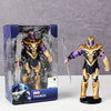 ZD Toys Avengers Legends Iron Man Spider Man Thor Captain America Thanos Hulk War Machine Action Figures Gif