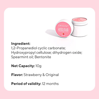 Eyelash Extension Glue Remover Cream