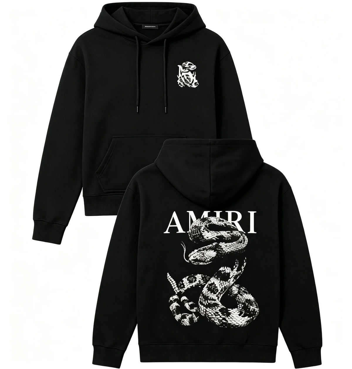 Snake Graphic Streetwear Hoodie