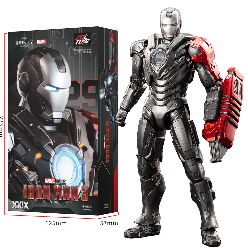 Marvel ZD Toys Iron Man Figure M29 Action Figure Collections Gift