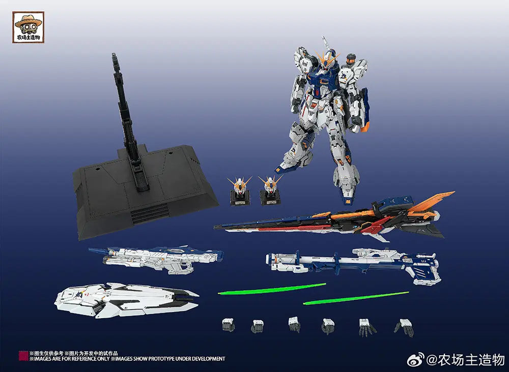 MG 1/100 New Farm Creator Nu Fukuoka Ver. Model Kit Assembled Model Action Figure For Collectors And Creations Birthday Gifts
