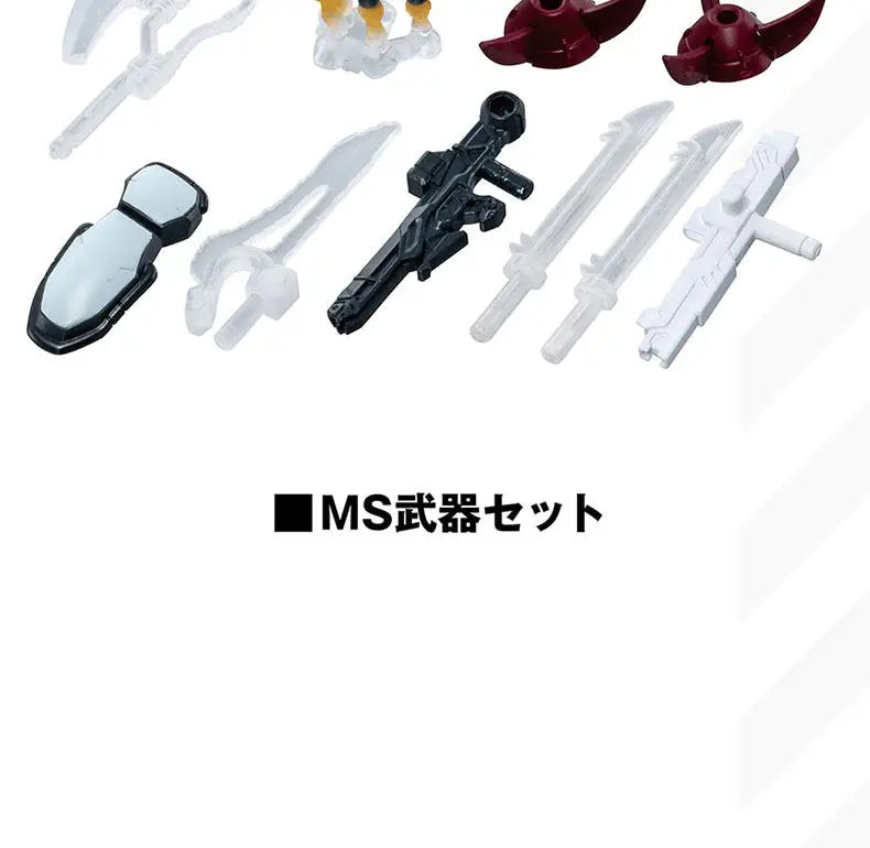 Bandai Gashapon Mobile Suit Ensemble (MSE) Gundam RX-78-2 Strike Hi-Nu Wing Astray ZZ Barbatos Assemble Model Kit Toy