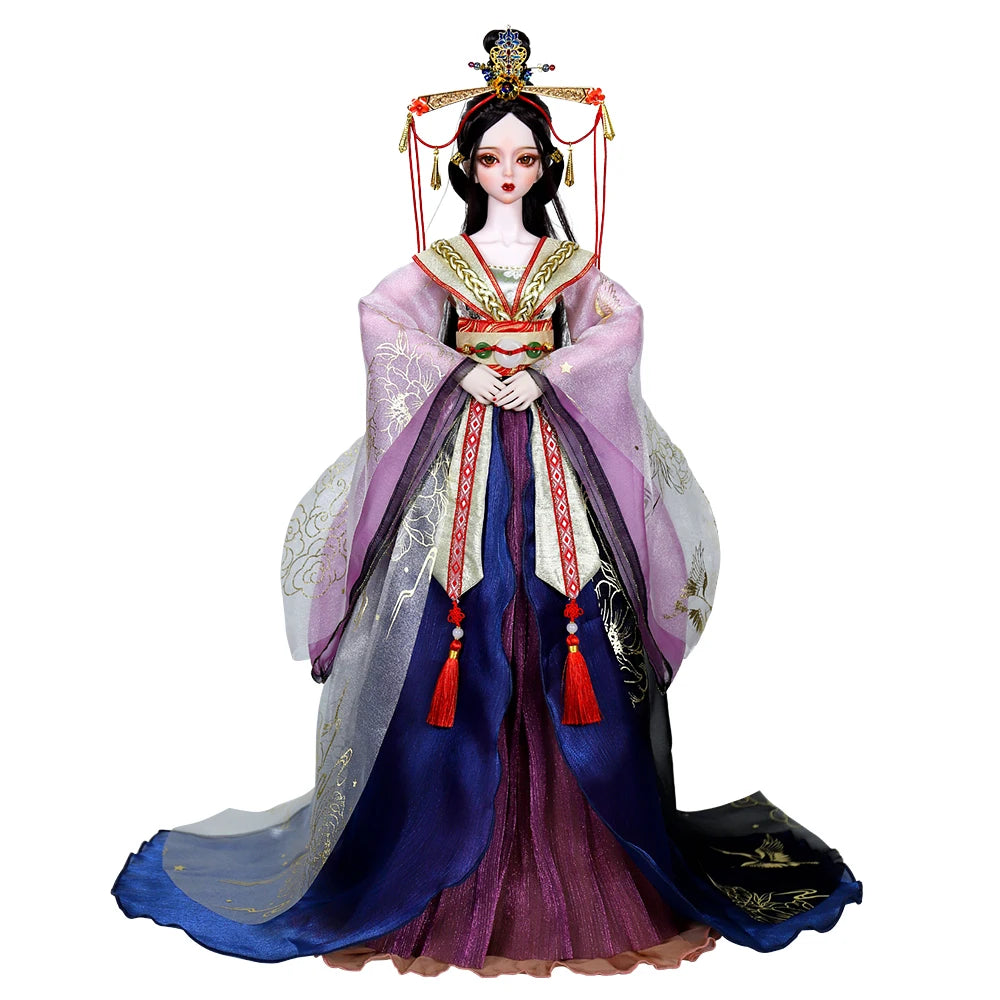 DBS BJD Fantasy Fairy 1/3 Doll Mechanical Body Joints With Makeup Hair Eyes Clothes 62CM Customized Gift SD